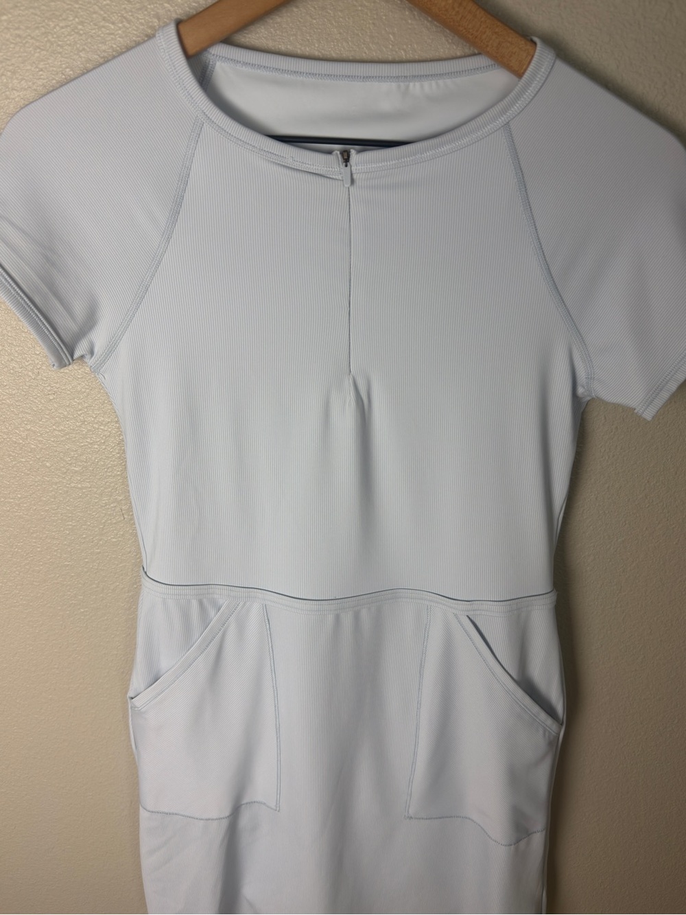 Rhone Women’s Blue Stance Rib Athletic Dress - Picture 3 of 9